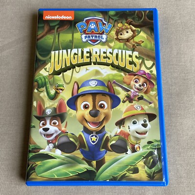 PAW Patrol: Jungle Rescue (DVD Nickelodeon Nick Jr Kids TV Show  Toddler