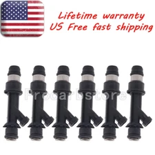 Set of 6 Fuel Injectors For Delphi 2001-2005 Buick LeSabre 3.8L V6 # 25323972 US