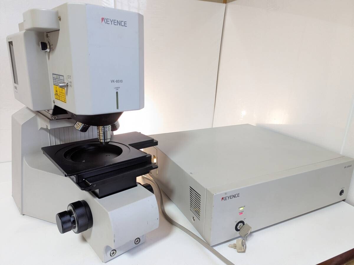 KEYENCE Laser Microscope w/ Lens VK-8500 VK-8510 10 20 50 KEYENCE Laser Microscope w/ Lens VK-8500 VK-8510 10 20 50