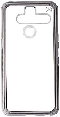 Presidio V-Grip Series Hard Case for LG V50 ThinQ Clear/Gray - Picture 2 of 6