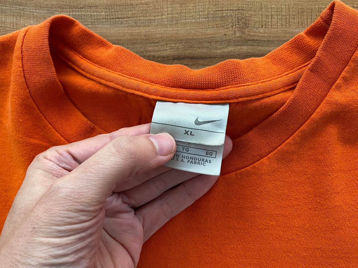 Vintage 00s Nike Shox Long Sleeve Orange T-Shirt Size XL y2k Vintage 00s Nike Shox Long Sleeve Orange T-Shirt Size XL y2k