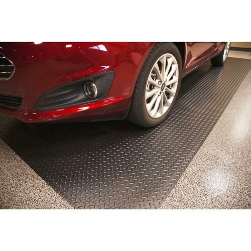 Garage Floor Mat Car Black Diamond Park Durable Stain Salt Protection 7.5' x 14' - Picture 7 of 12