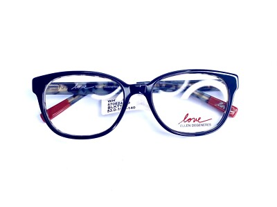Love by Ellen DeGeneres Whitney BLKTT 53-18-140mm Eyeglasses FRAMES ONLY - NEW s-l400.jpg main image 4