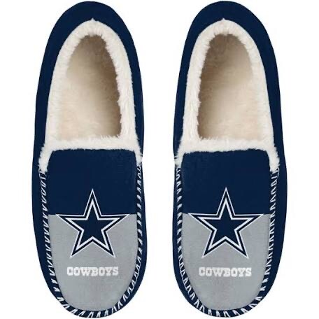 Zapatillas de mocasín en bloques de colores con logotipo impreso del equipo de la NFL para hombre - Imagen 21 de 22