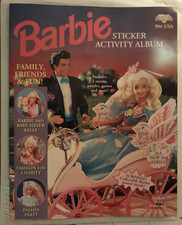 1996 DIAMOND BARBIE STICKER ACTIVITY ALBUM