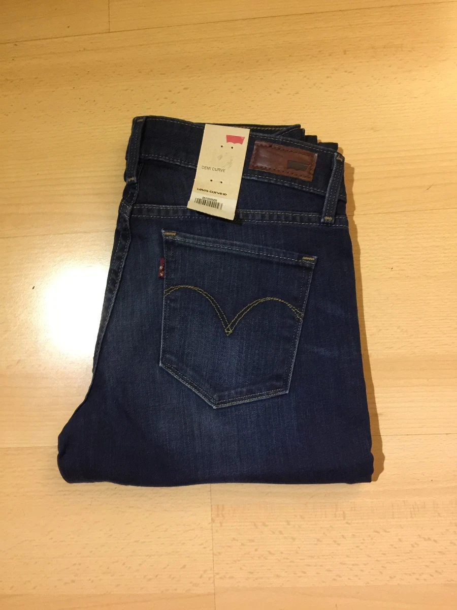 Levi s Women s Demi Curve ID Skinny Mid Rise Jeans Color Lone Star