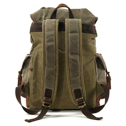 Rucksack für Indian Springfield Dark Horse grün 13L RG8 - Bild 3 von 7