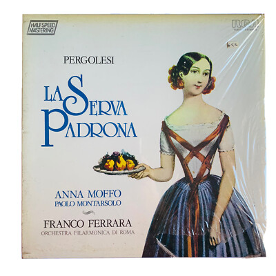 Pergolesi La Serva Padrona 1982 Box LP 33 GIRI NUOVO SIGILLATO PRIMA STAMPA