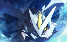 Pokemon anime Playmat pok mon kyurem fanart pixiv Pad Gaming Mat Desk
