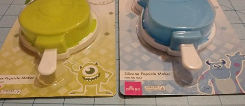 Daiso Brand: Disney's Monsters Inc Mike & Sully Popsicle Maker, New w/ Free Ship - Picture 5 of 10