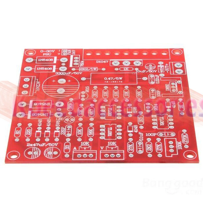 0-30V 2mA-3A Adjustable DC Regulated Power Supply DIY Kit Short w/ Protection P9 - Image 3 of 3