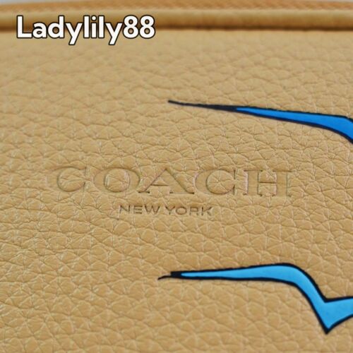 Neu mit Etikett Coach CU543 Coach X Observed By Us Aden Umhängetasche genarbtes Leder 250 $ - Bild 9 von 16