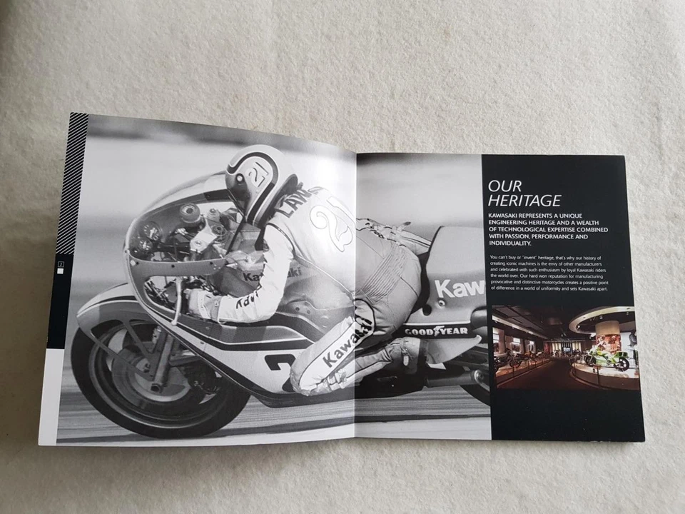 KAWASAKI SPORTS Motorcycle Sales Brochure 2013 Z1000 ER-6F Z800 NINJA 300++ - image 2 of 4