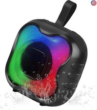 Shower Bluetooth Speaker, IPX6 Waterproof Portable Speaker with Loud HD Sound