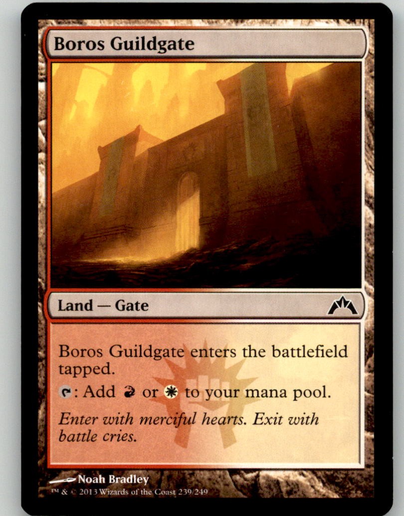 Boros Guildgate 239 Common Gatecrash MTG Lightly Played