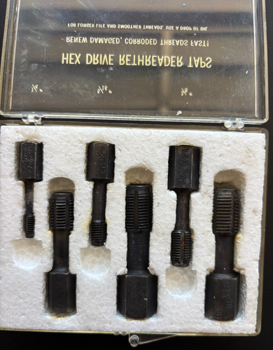 Snap On Rethreading Dies & Taps 5 NF-SAE Fine Threads TRF5 TRT-6F TWO SETS - 第 9/11 張圖片