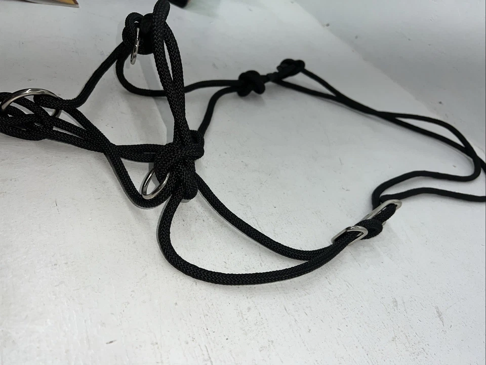 Nuevo Combo Tirador Lateral Halter Cuerda Negra Resistente 1 #50-4000 H-502 Foto 4 de 4