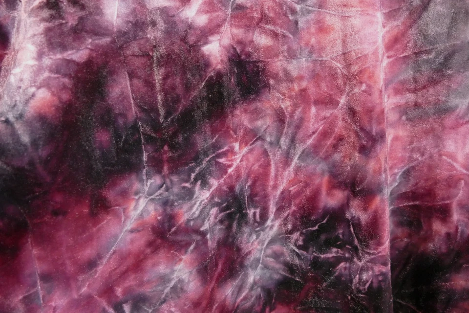 Top caprichoso de terciopelo aplastado Rock Republic para mujer talla 2X manga con tiras vanguardista Foto 3 de 4