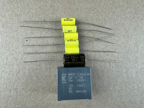 Seeburg RCSU2 RCSU3 Jukebox REBUILD KIT New Capacitors Recap Remote Stepper Unit - Picture 1 of 2