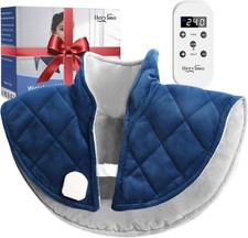 Heating Pad for Neck and Shoulders and Back, 2.2lb Weighted Heating Pads for Bac