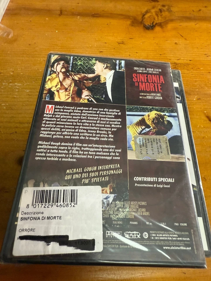DVD SIGILLATO - sinfonia di morte - Immagine 2 di 2