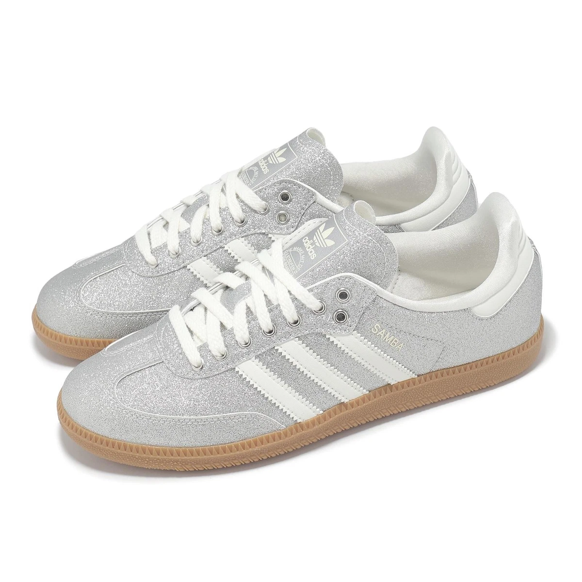 adidas Samba OG Silver White Gum W for sale | eBay
