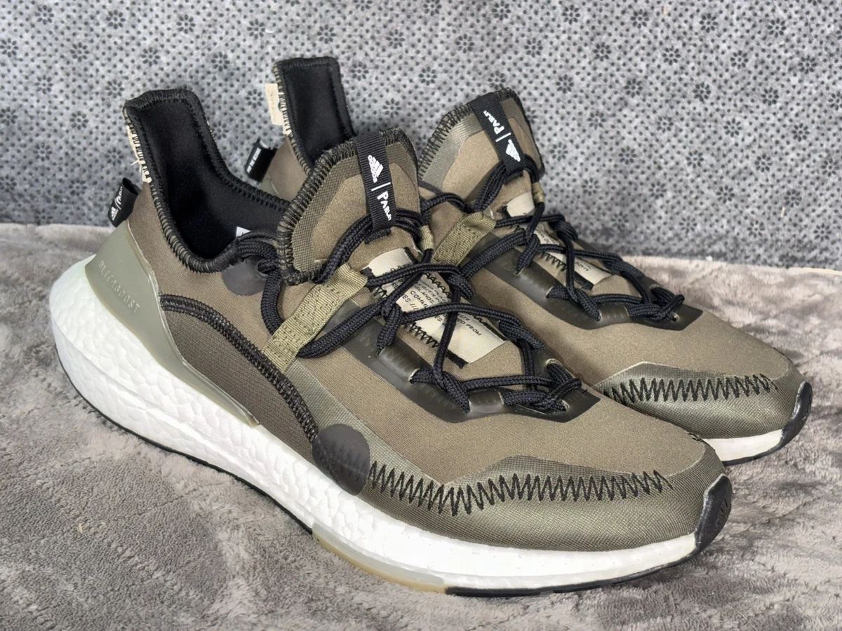 adidas Parley x UltraBoost 21 Focus Olive | eBay display picture 1
