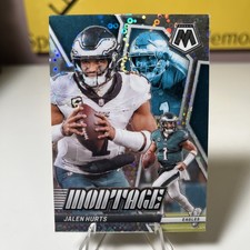 2024 Panini Mosaic JALEN HURTS Montage Silver No Huddle Prizm SP