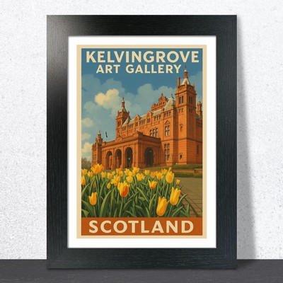 Kelvingrove Art Gallery Reiseposter