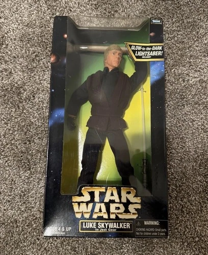 Star Wars Luke Skywalker in Jedi Gear 12" Action Figure Kenner Collection 1998