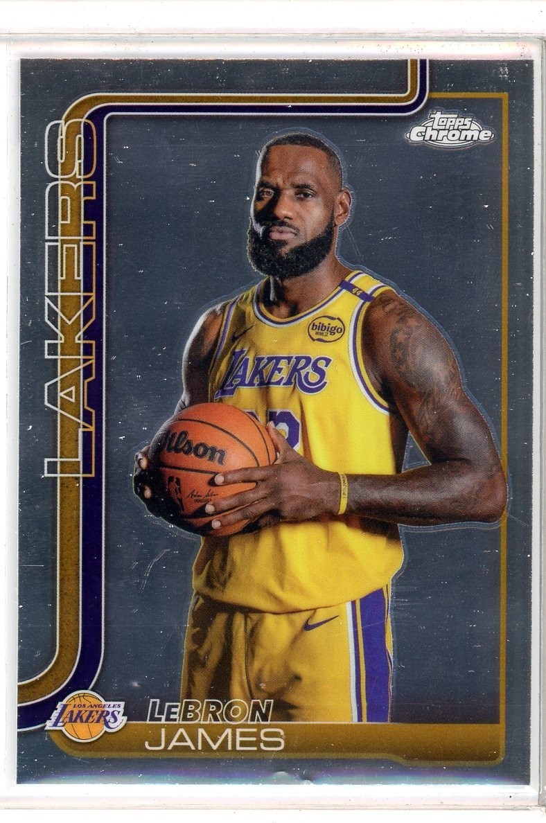 2025-26 Topps Chrome #127 Lebron James Photo Variation (SS)