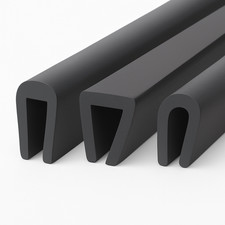 Kantenschutz U-Profil EPDM Gummi Dichtung Keder Schutzprofil Meterware Schutz