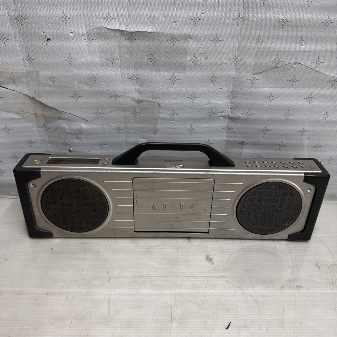 SANYO MD-U4 AMFM MDプレイヤー Sanyo Md-U4 Mdg-U4Ts Md Radio Recorder Portable Minidisc