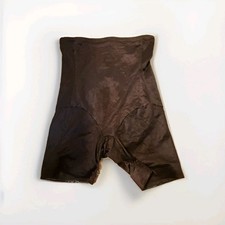 Cupid Hi-Waist Thigh Slimmer Women's Size 2XL Black Shapewear Tummy Tuck Firm