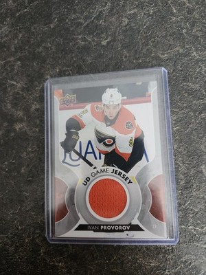 2017-18 Upper Deck Series 1 UD Game Jersey Ivan Provorov Card# GJ-IP