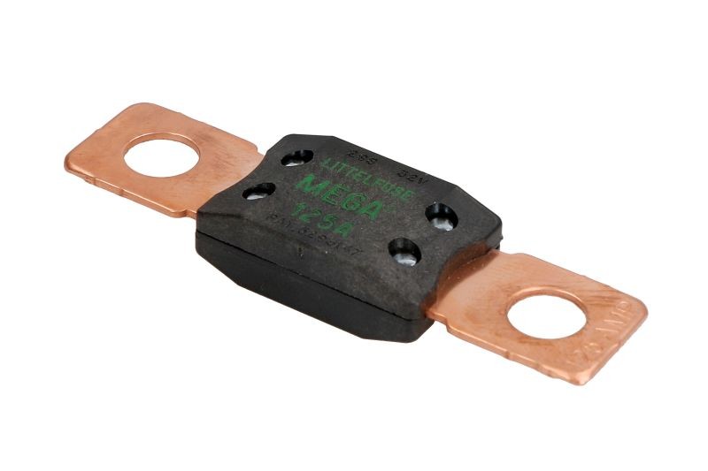 Fits LITTELFUSE BEZP298125 Fuse MEGA 125A BEZP298125 Fuse (1pcs, rated current: