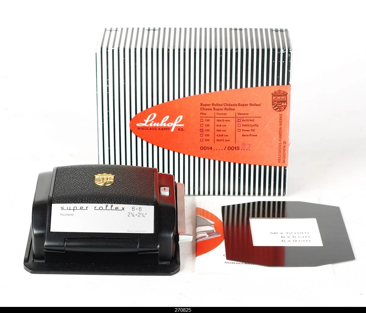 Linhof Camera Film Roll Film Backs for sale | eBay