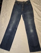 Vtg PS Gitano Womens Jeans Size 12 Long (28×32) Med Blue Wash, 100% Cotton EC!