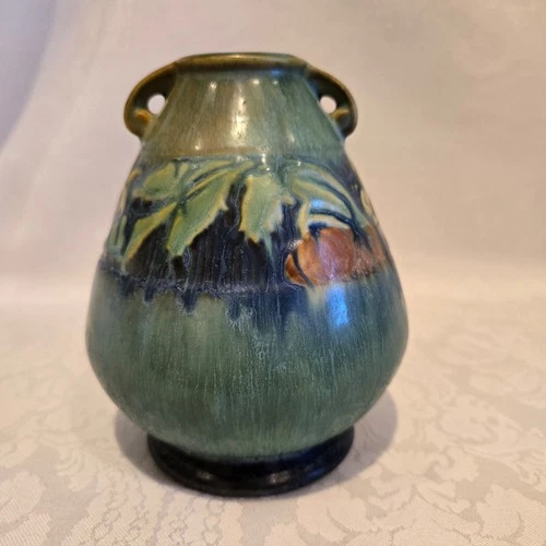 Roseville Baneda 1932 Arts & Crafts Pottery Vase 601-5 Perfect