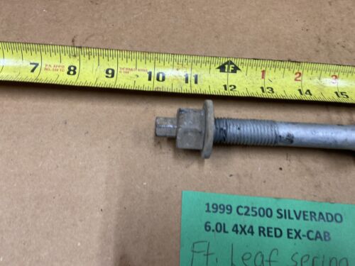 1999-2002 GM 2500 Leaf Spring Front Bolt - Foto 3 di 9