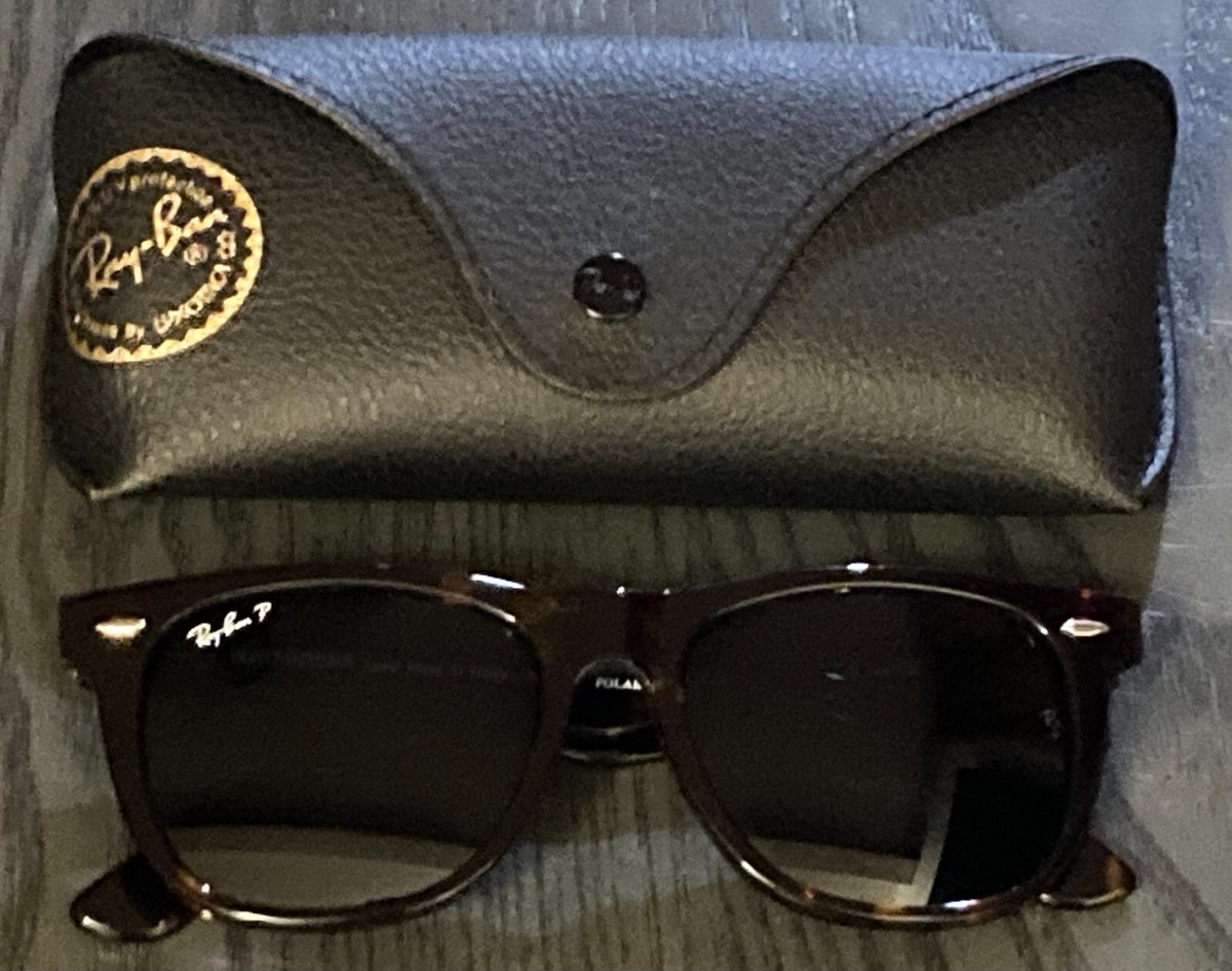 Ray-Ban Classic Wayfarer Sunglasses 54mm RB2140 Tortoise G-15 Glass Lens 369 Ray Ban RB2140 Wayfarer Classic Tortoiseshell Unisex 54mm  main image 2