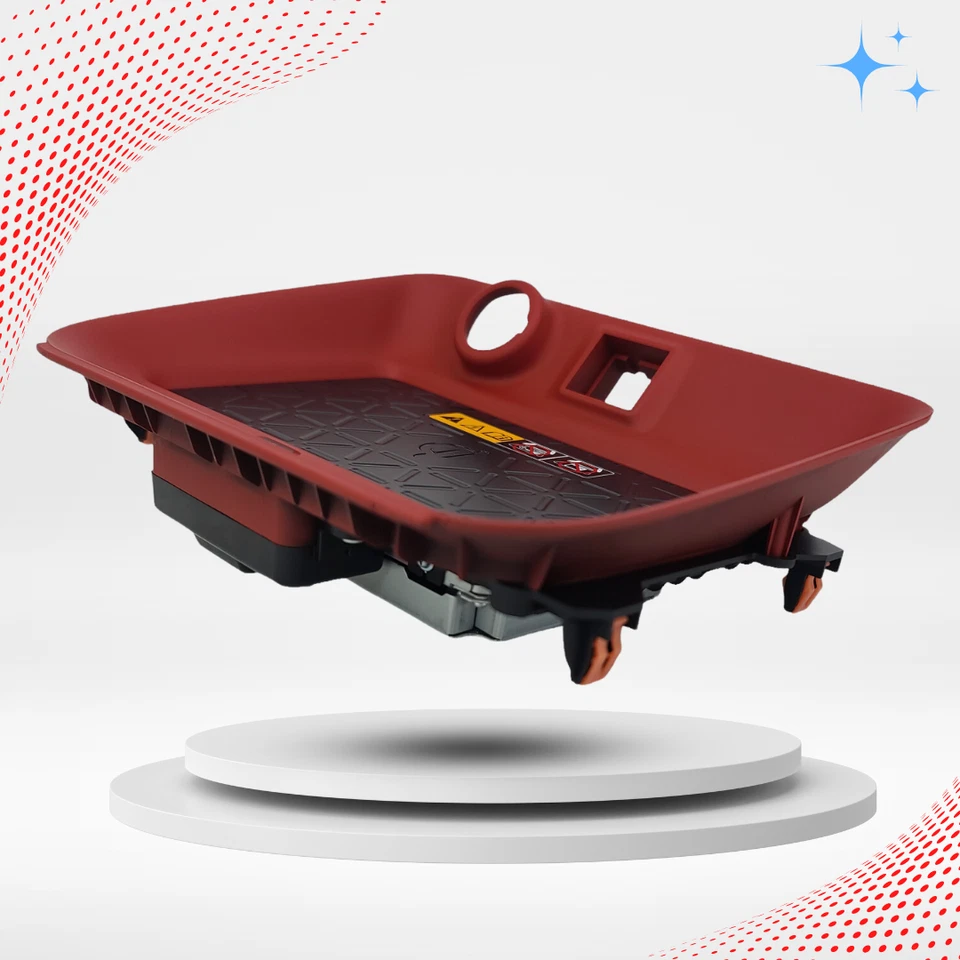 2021-2022 Toyota RAV4 861C0-0R060-D0 Red Wireless Charger Cradle Assy OEM - Image 4 of 4