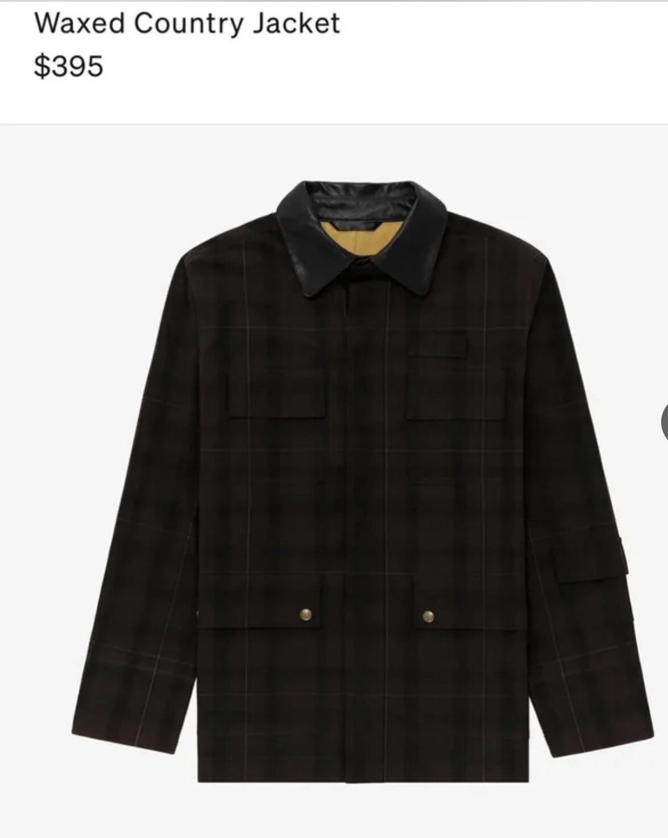 ジャケット・アウター Aime Leon Dore Light Weight Topcoat 22AW Aime Leon Dore ALD Waxed Country Jacket brown plaid Size Large