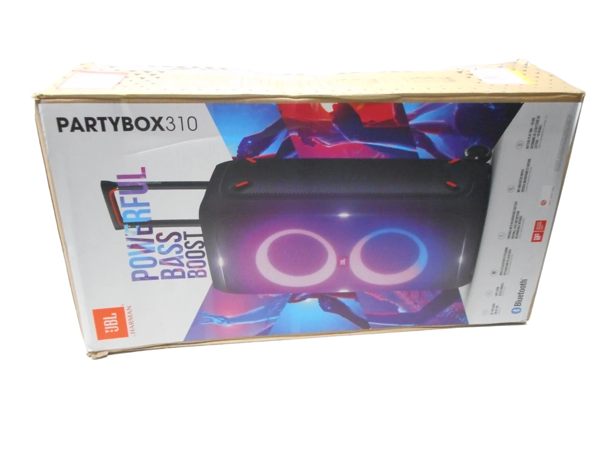 JBL PartyBox 310 Portable Party Speaker - Black 50036373432 | eBay
