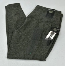 Eddie Bauer Women's Trail Tight Leggings – Green Heather - NWOT Size Small