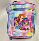 Lisa Frank GLITTER ANGEL Small Vinyl Bag camera shoulder strap purse