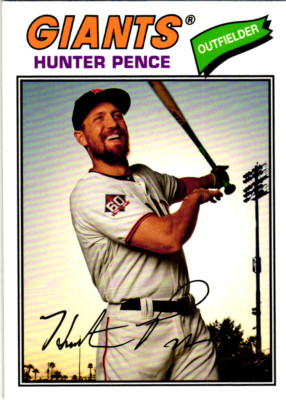 2018 Topps Archives #155 Hunter Pence San Francisco Giants