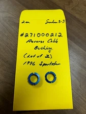 NOS OEM Bombardier Seadoo Reverse Cable Bushing 271000212 1996 LOT OF 2