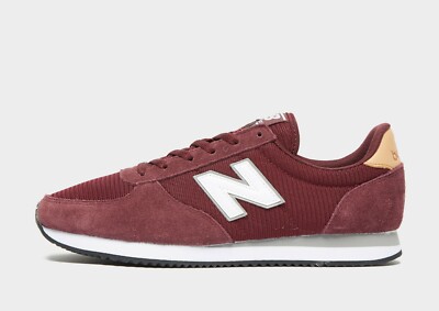 Authentic New Balance 220 ® ( Men UK Sizes: 6 - 12 ) Burgundy / Tan U220J2  | eBay
