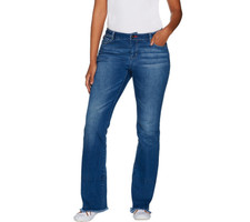 Peace Love World Wide Release Cuff Denim Jeans, Medium Wash, 2
